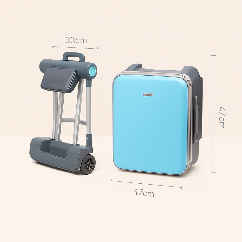 Kids Ride-On Carry-On Suitcase