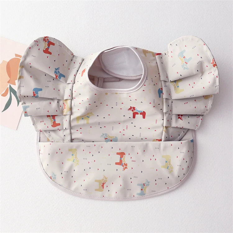 Waterproof Baby Bib with Pocket