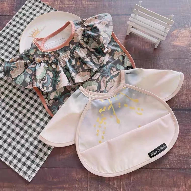Waterproof Baby Bib with Pocket