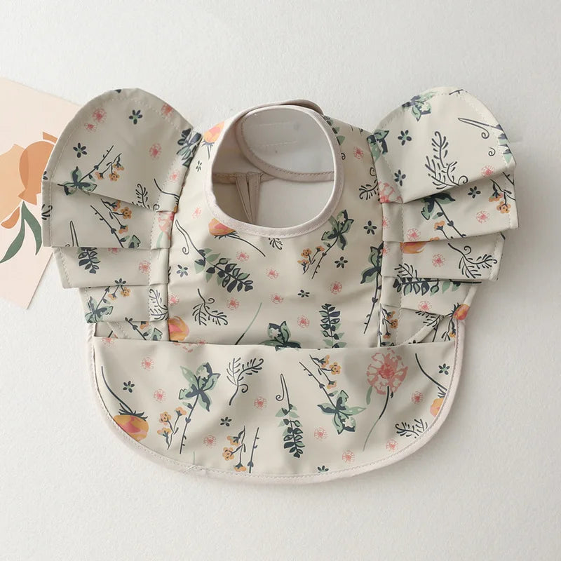 Waterproof Baby Bib with Pocket