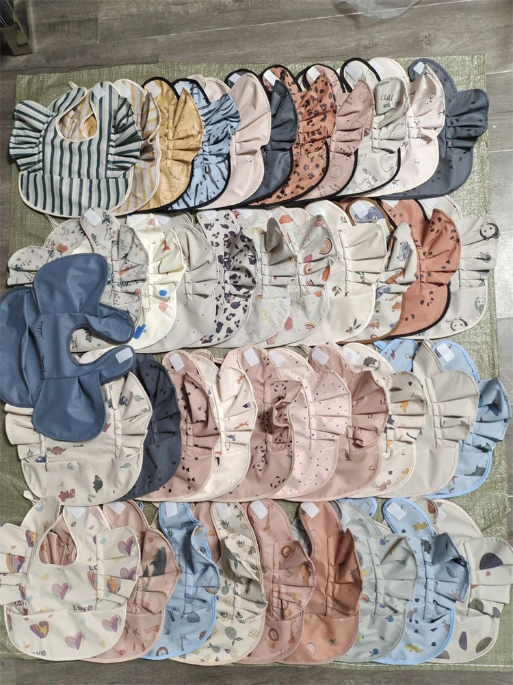 Waterproof Baby Bib with Pocket