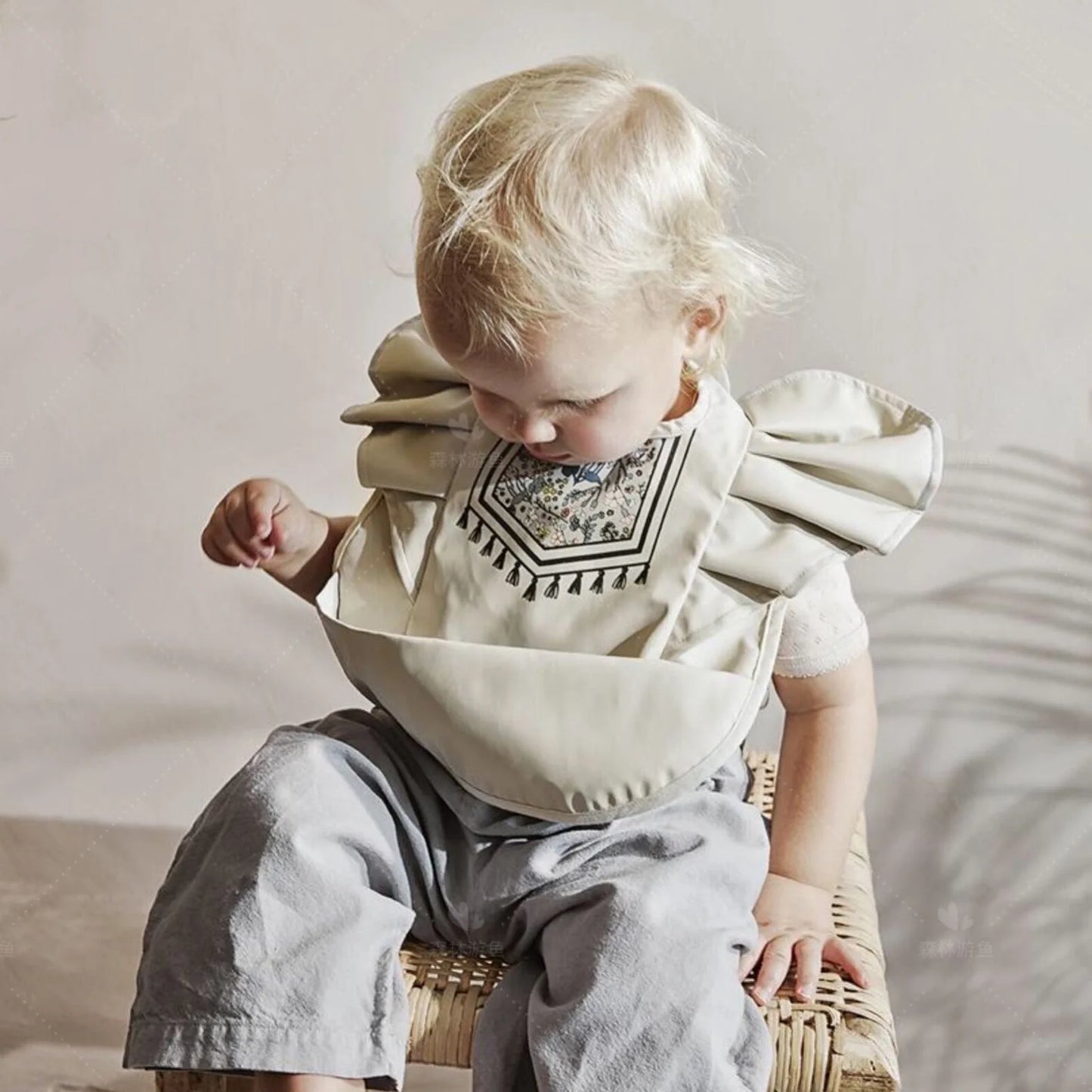 Waterproof Baby Bib with Pocket