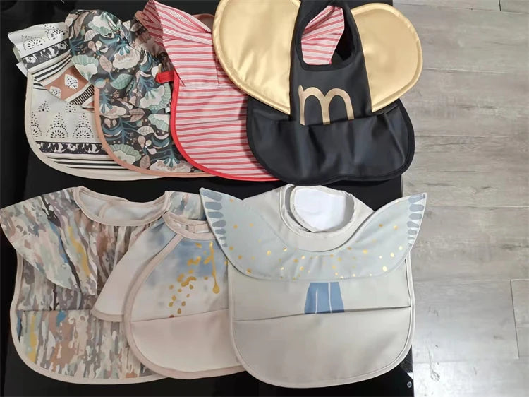 Waterproof Baby Bib with Pocket