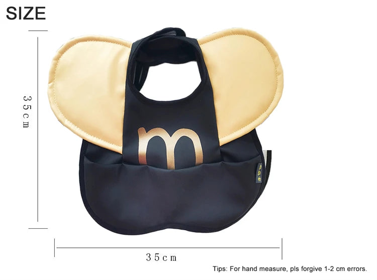 Waterproof Baby Bib with Pocket