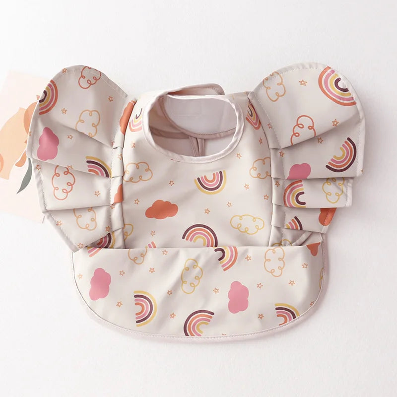 Waterproof Baby Bib with Pocket