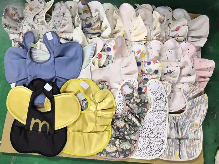 Waterproof Baby Bib with Pocket