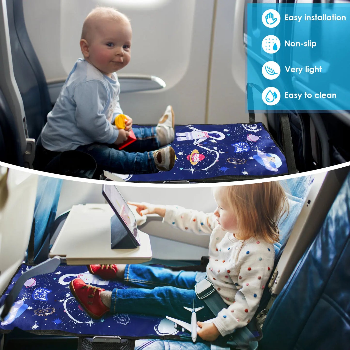 Portable Airplane Seat Extender