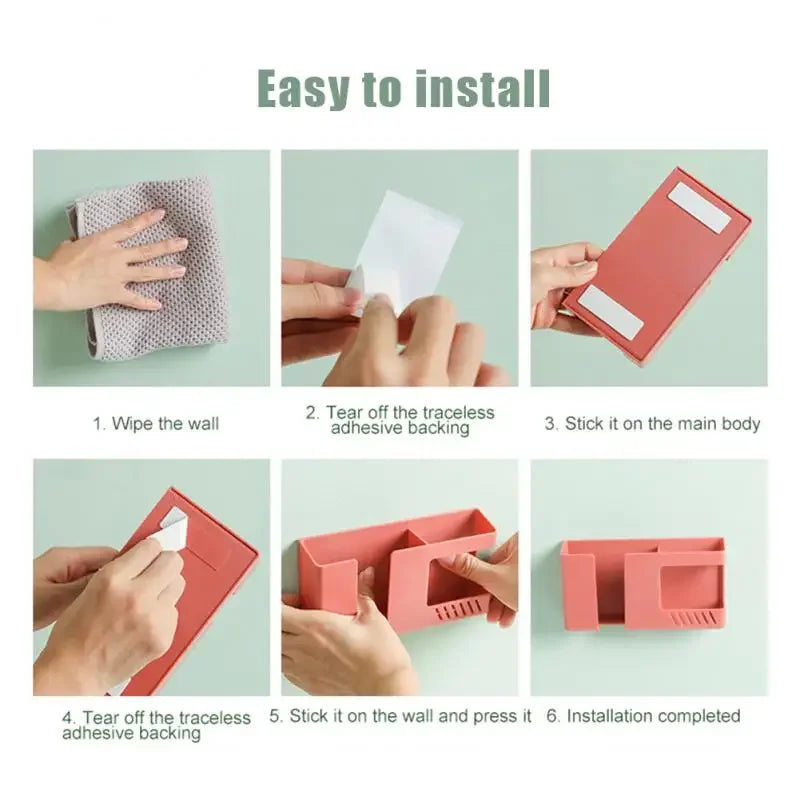Wall-mounted Storage & Charging Rack