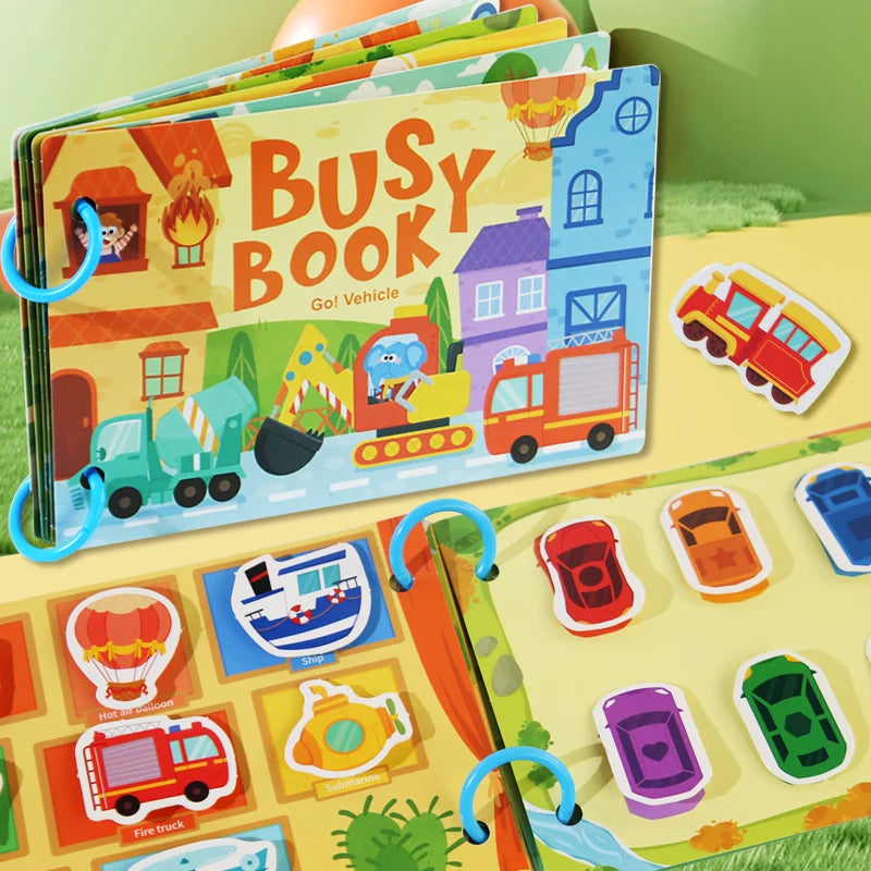 Activity Sticker Book for Kids Ages 2-6