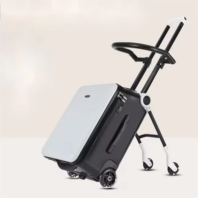 Kids Ride-On Carry-On Suitcase