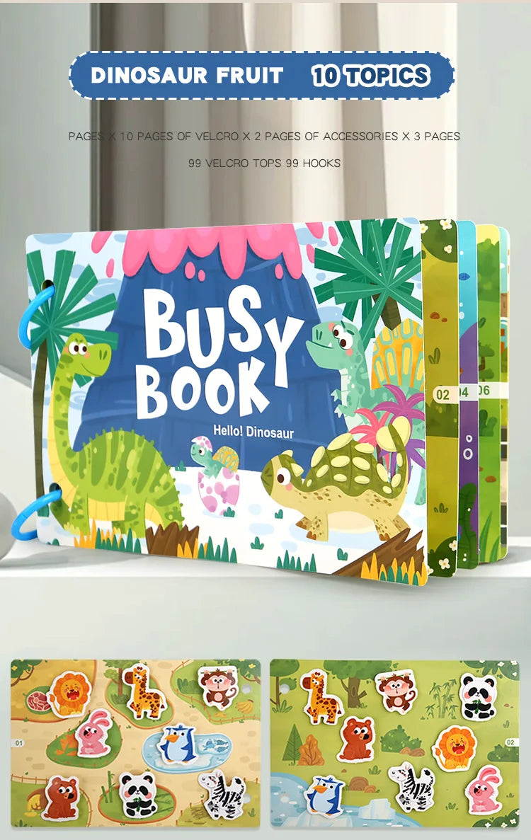 Activity Sticker Book for Kids Ages 2-6