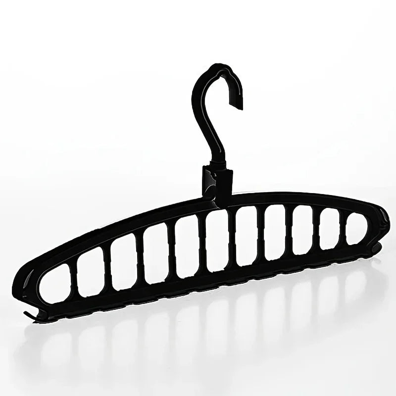 Folding Space-Saving Clothes Hanger