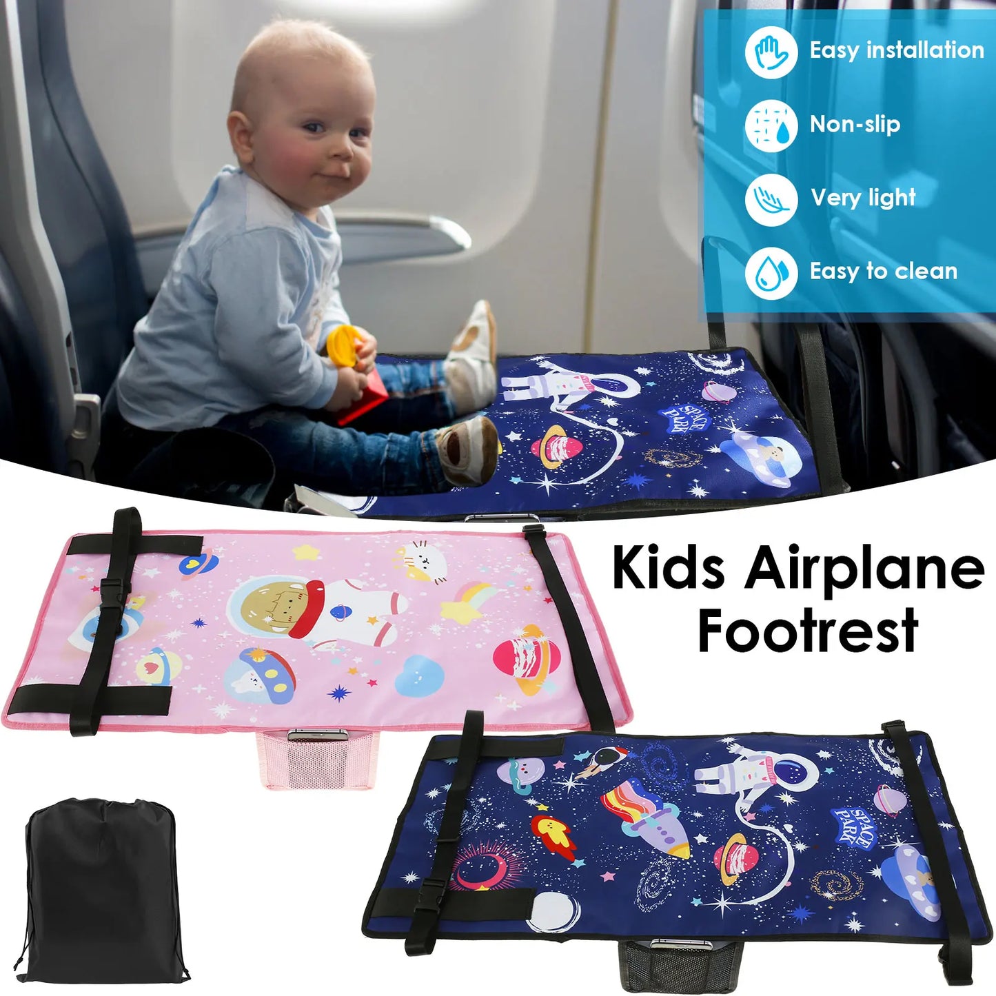 Portable Airplane Seat Extender