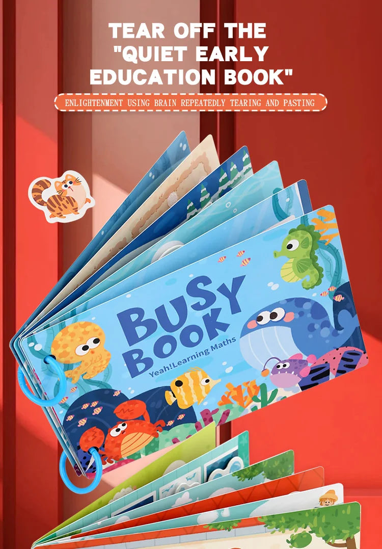 Activity Sticker Book for Kids Ages 2-6