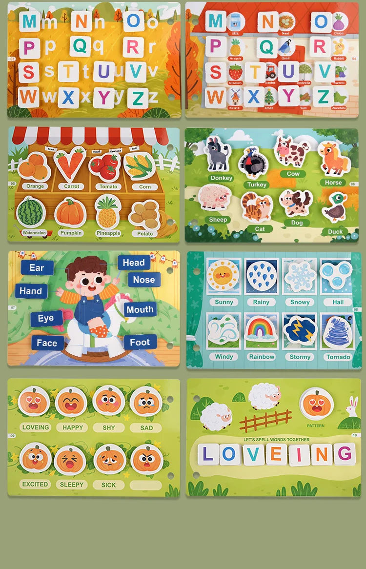Activity Sticker Book for Kids Ages 2-6