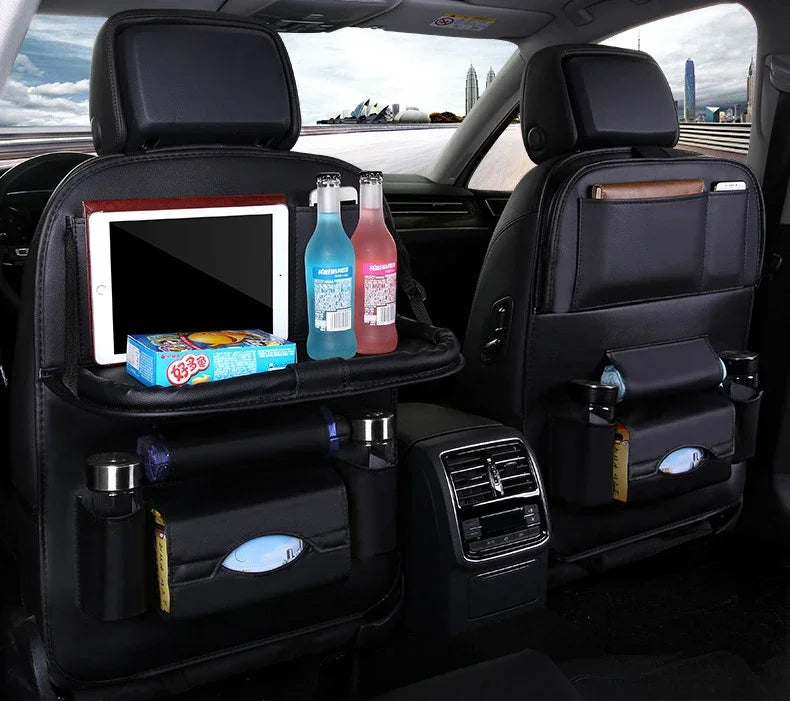 Car Seat Back Organizer with Foldable