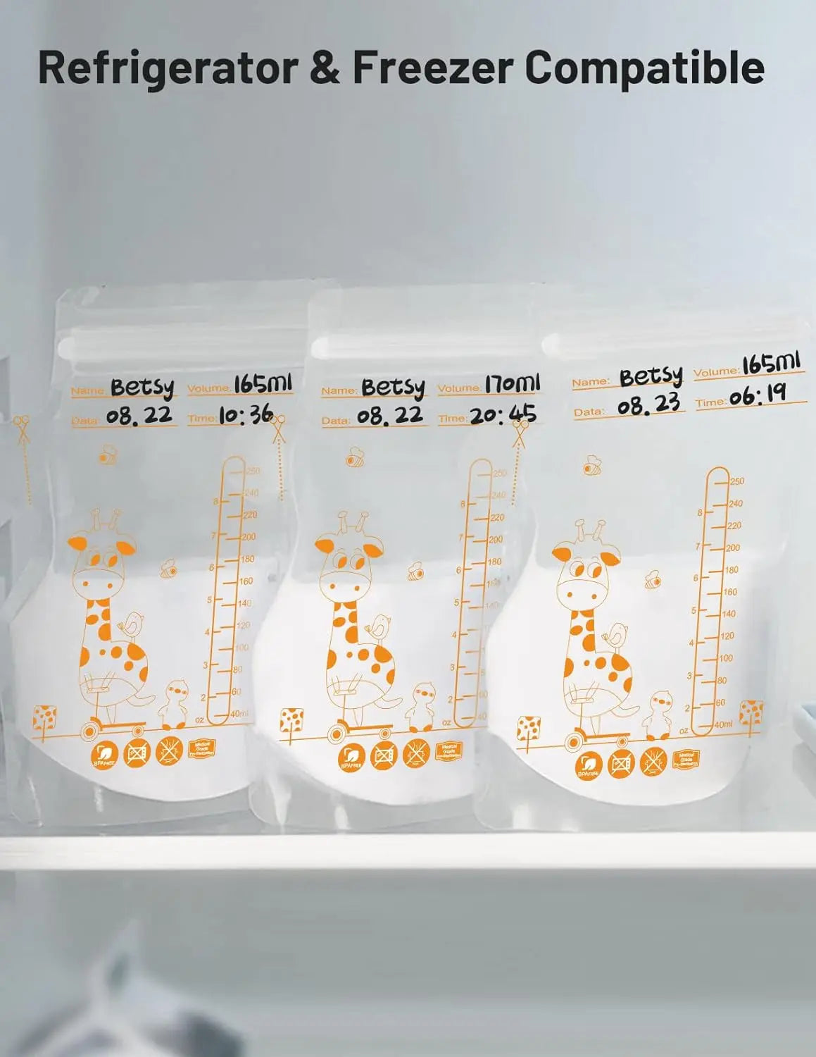 Breast Milk Storage Bags – 250ml (30/60pcs)