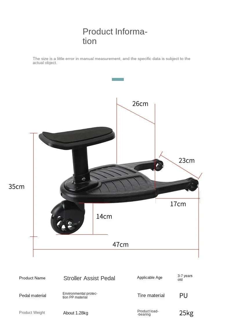 Universal Stroller Rider Board