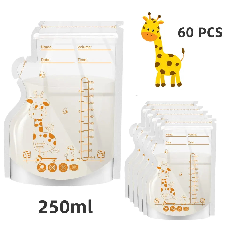 Breast Milk Storage Bags – 250ml (30/60pcs)