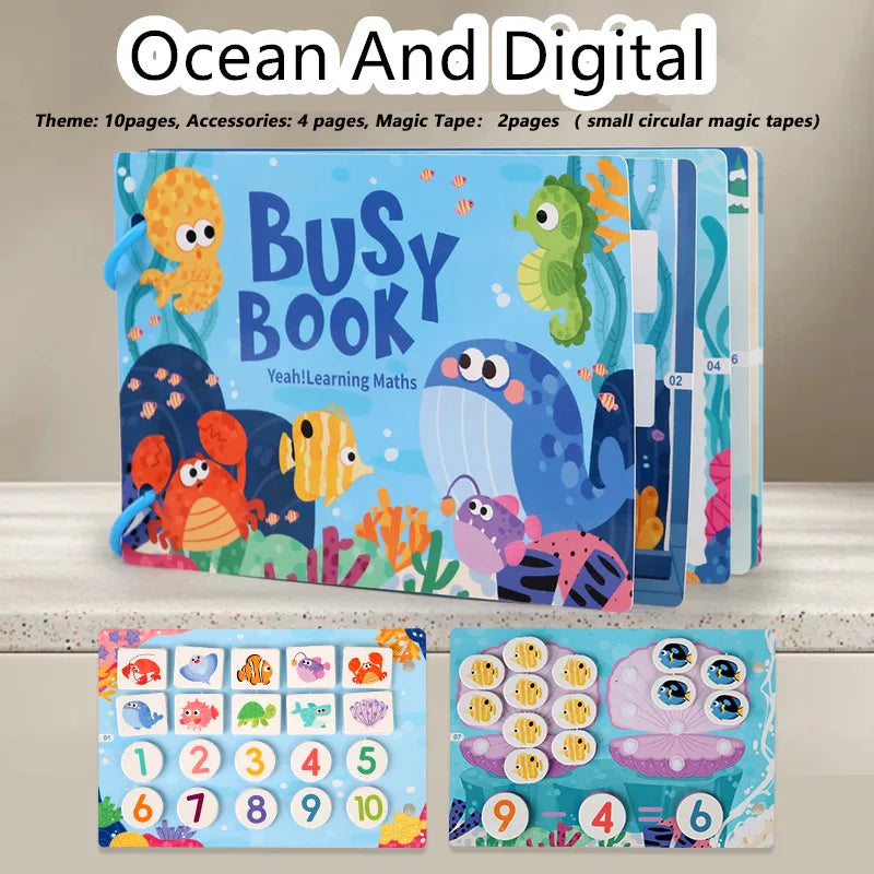 Activity Sticker Book for Kids Ages 2-6