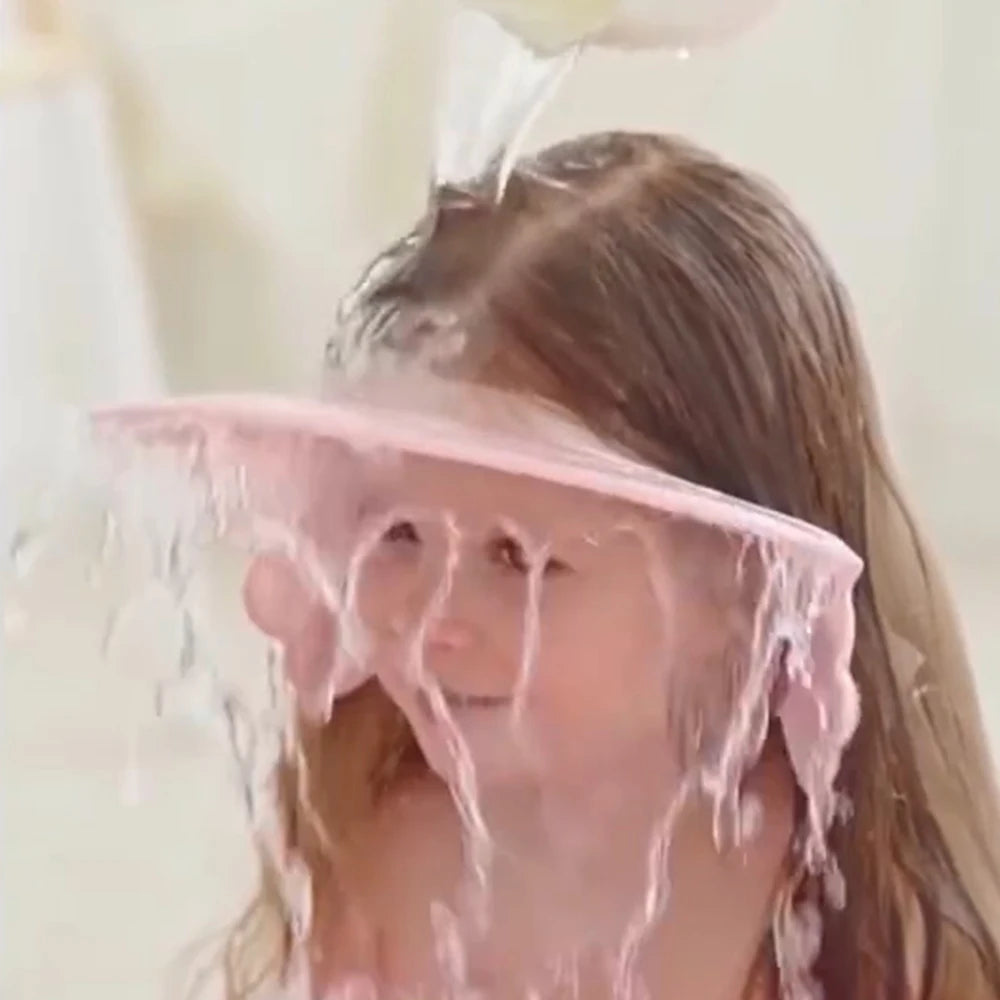Baby Shower Cap for Ear & Eye Protection