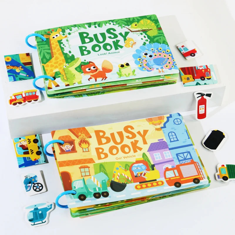 Activity Sticker Book for Kids Ages 2-6