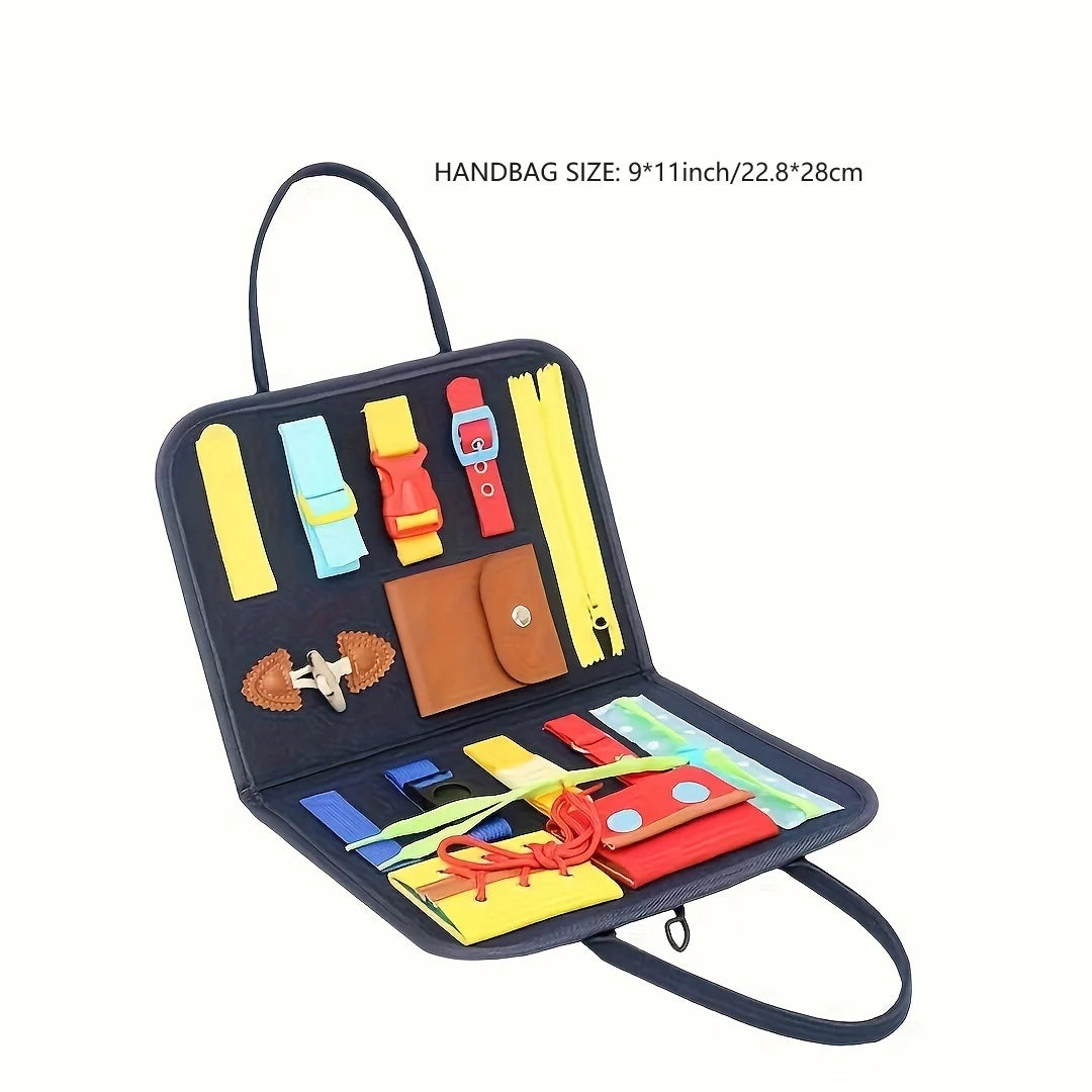 Montessori Travel Busy Board