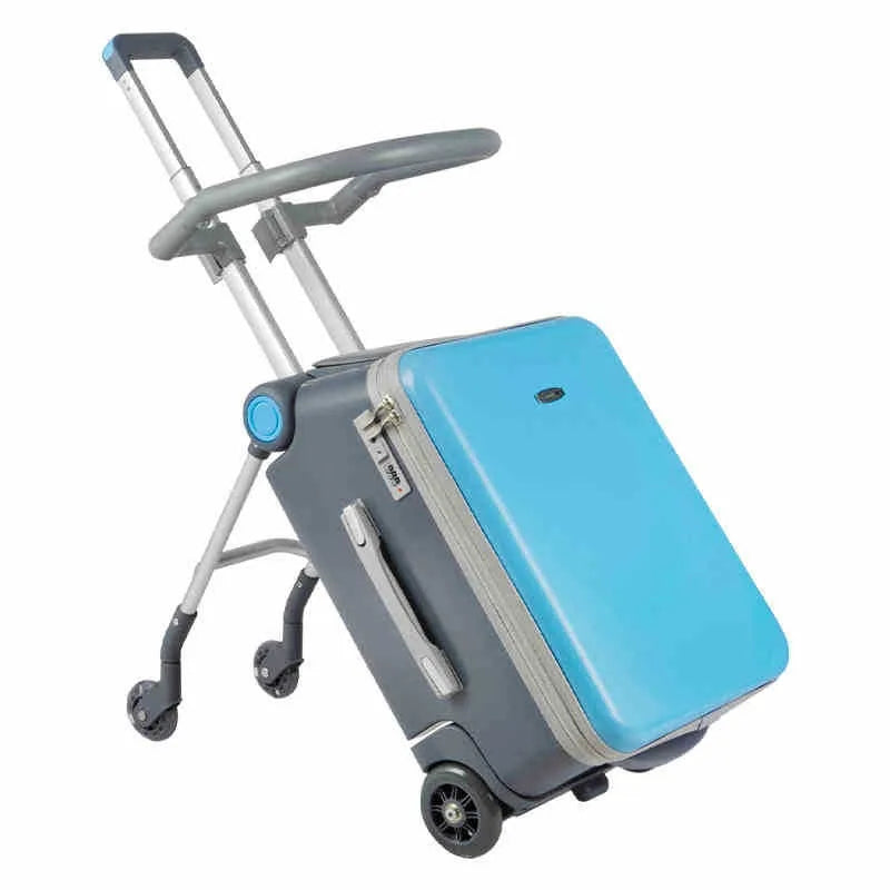 Kids Ride-On Carry-On Suitcase