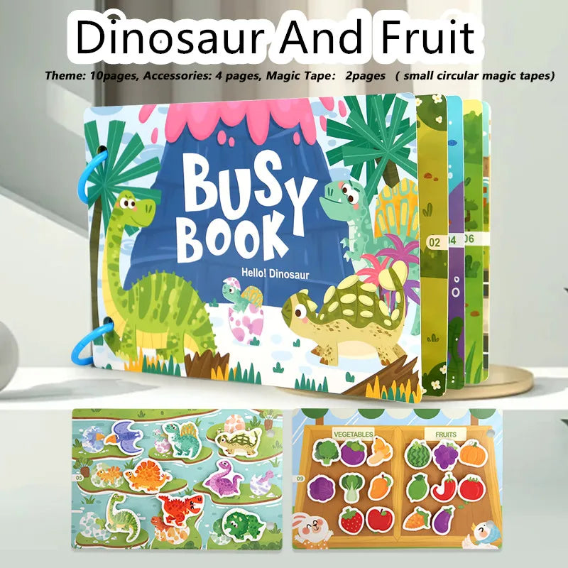 Activity Sticker Book for Kids Ages 2-6