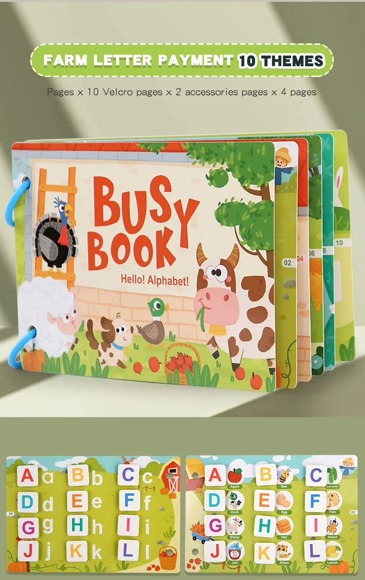 Activity Sticker Book for Kids Ages 2-6