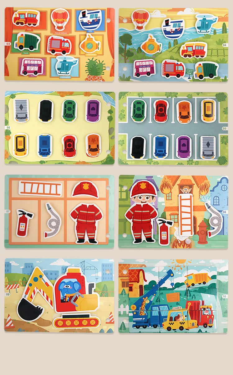 Activity Sticker Book for Kids Ages 2-6