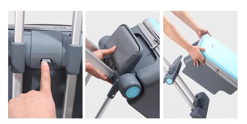 Kids Ride-On Carry-On Suitcase