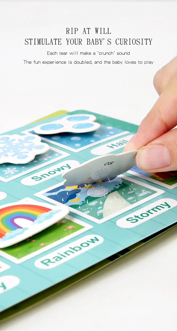 Activity Sticker Book for Kids Ages 2-6
