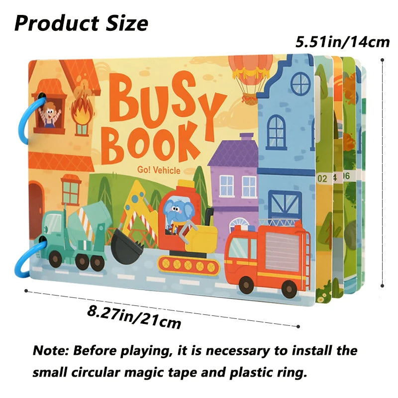 Activity Sticker Book for Kids Ages 2-6