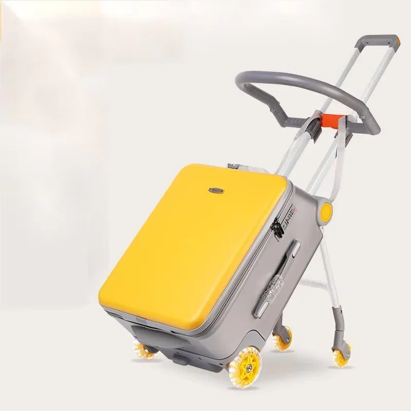 Kids Ride-On Carry-On Suitcase