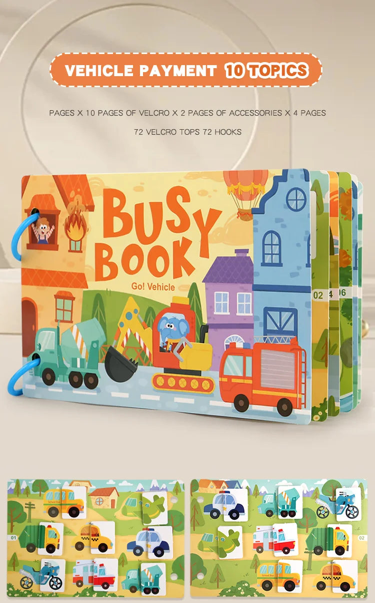 Activity Sticker Book for Kids Ages 2-6