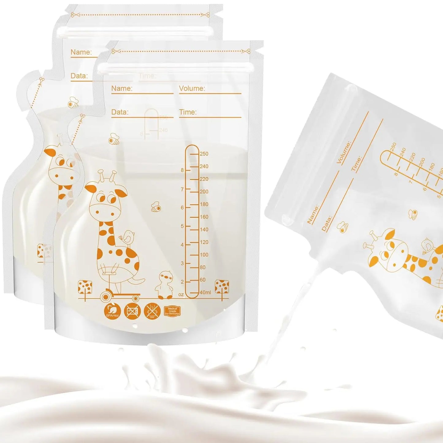 Breast Milk Storage Bags – 250ml (30/60pcs)