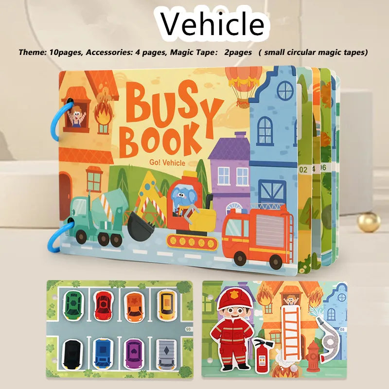 Activity Sticker Book for Kids Ages 2-6