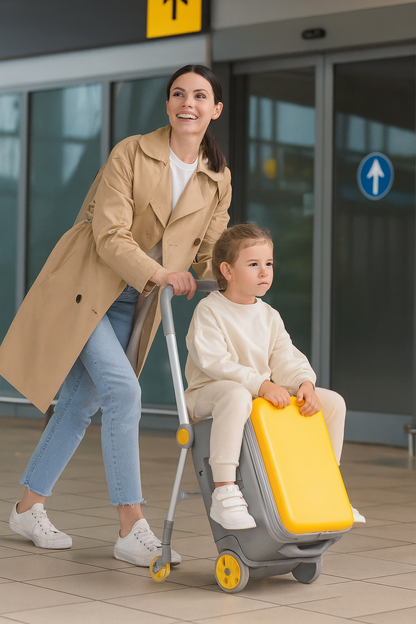 Kids Ride-On Carry-On Suitcase