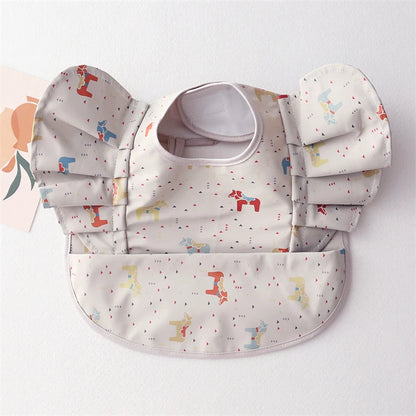 Waterproof Baby Bib with Pocket
