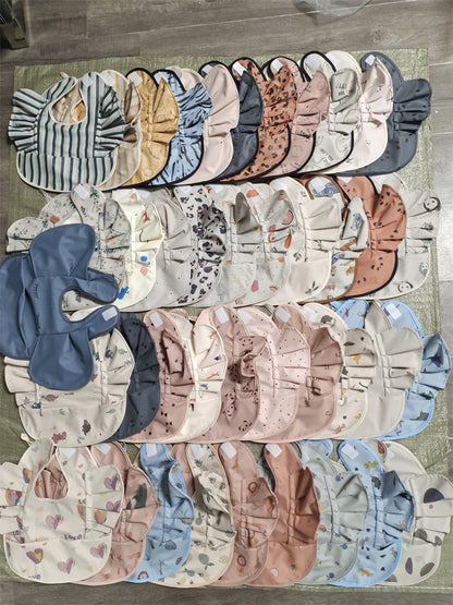 Waterproof Baby Bib with Pocket