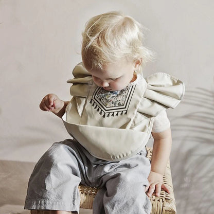 Waterproof Baby Bib with Pocket