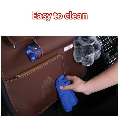 Car Seat Back Organizer with Foldable
