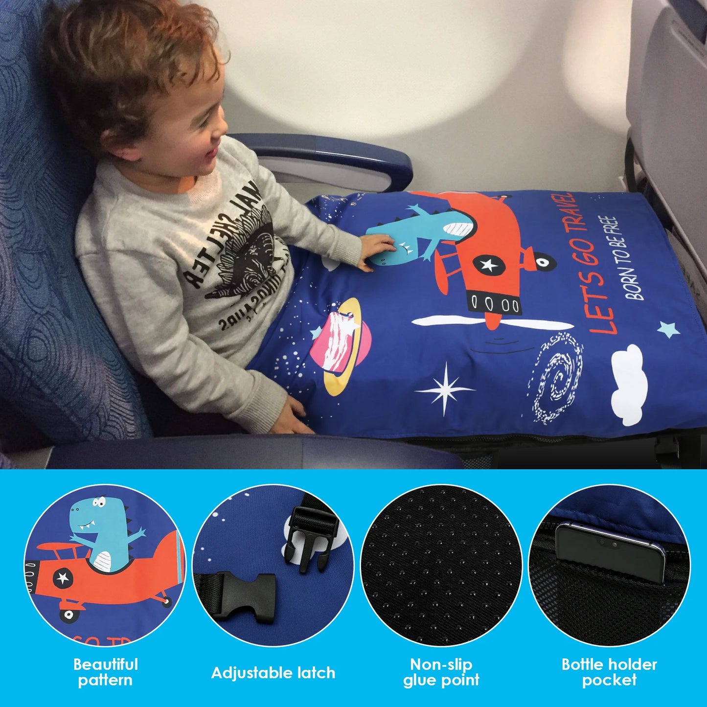 Toddler Travel Airplane Bed