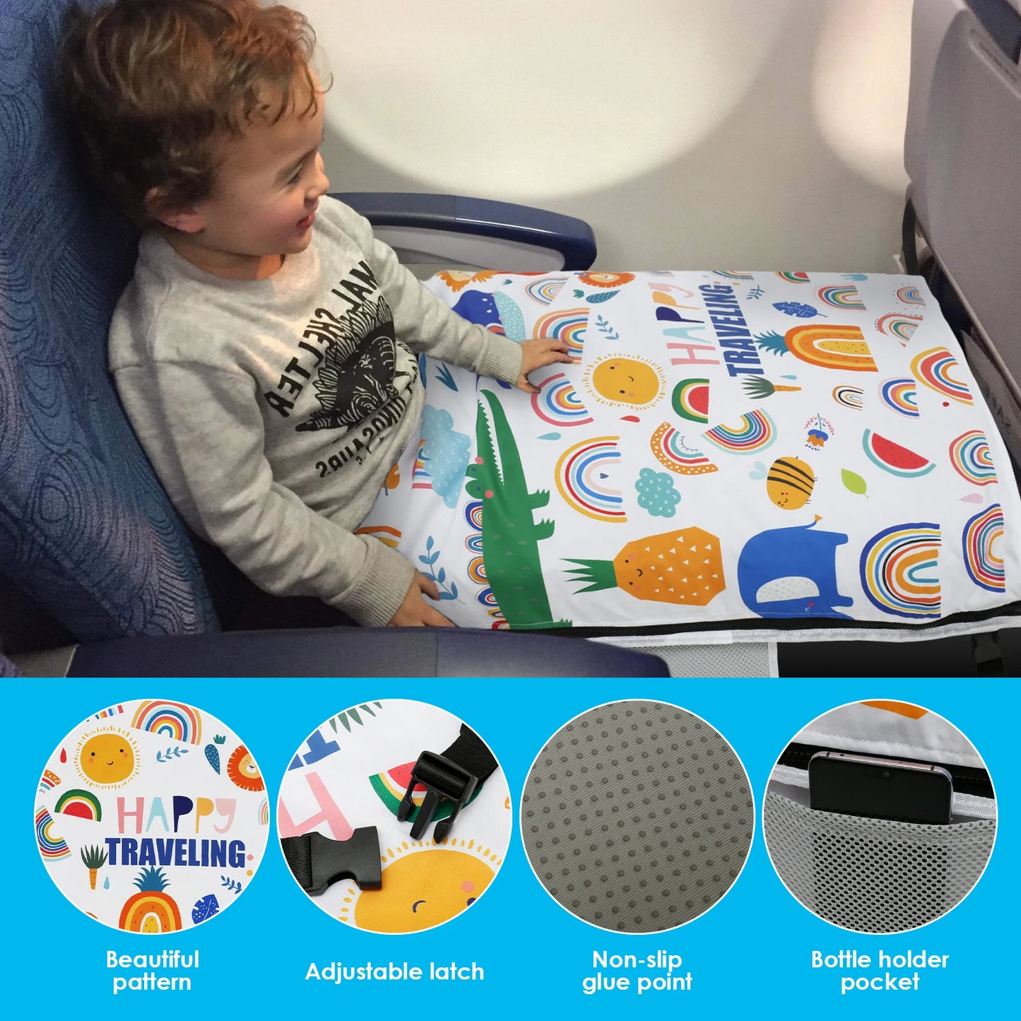 Toddler Travel Airplane Bed