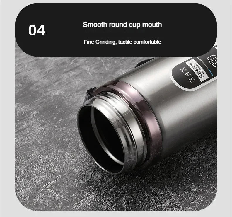 Smart Thermos Bottle with LED Temperature Display