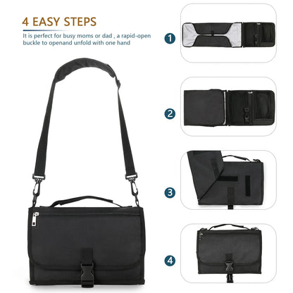 3-in-1 Portable Baby Changing Pad