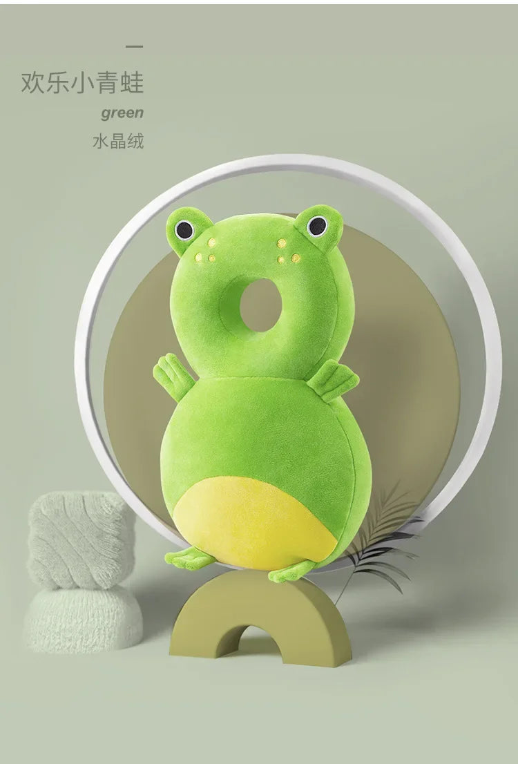 Baby Anti-Fall Head Protector – Cute Safety Cushion for 1–2Y