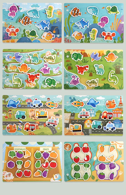 Activity Sticker Book for Kids Ages 2-6