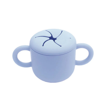 Snack ‘n’ Slurp Cup – BPA-Free Silicone for Toddlers
